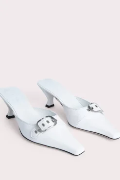 Evelyn White Nappa Leather