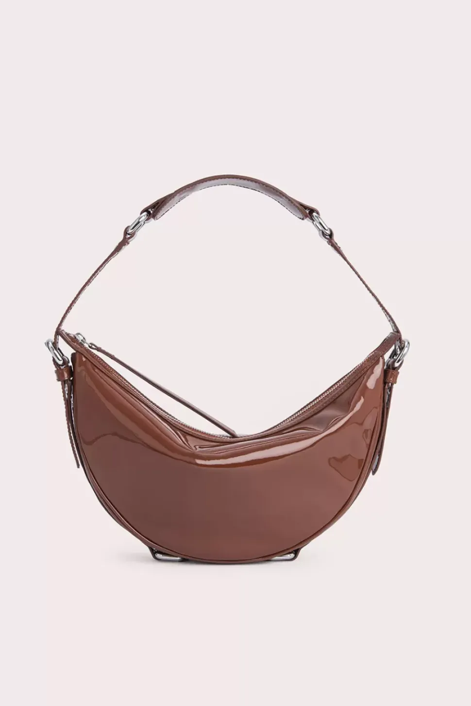 Gib Chocolate Patent Leather