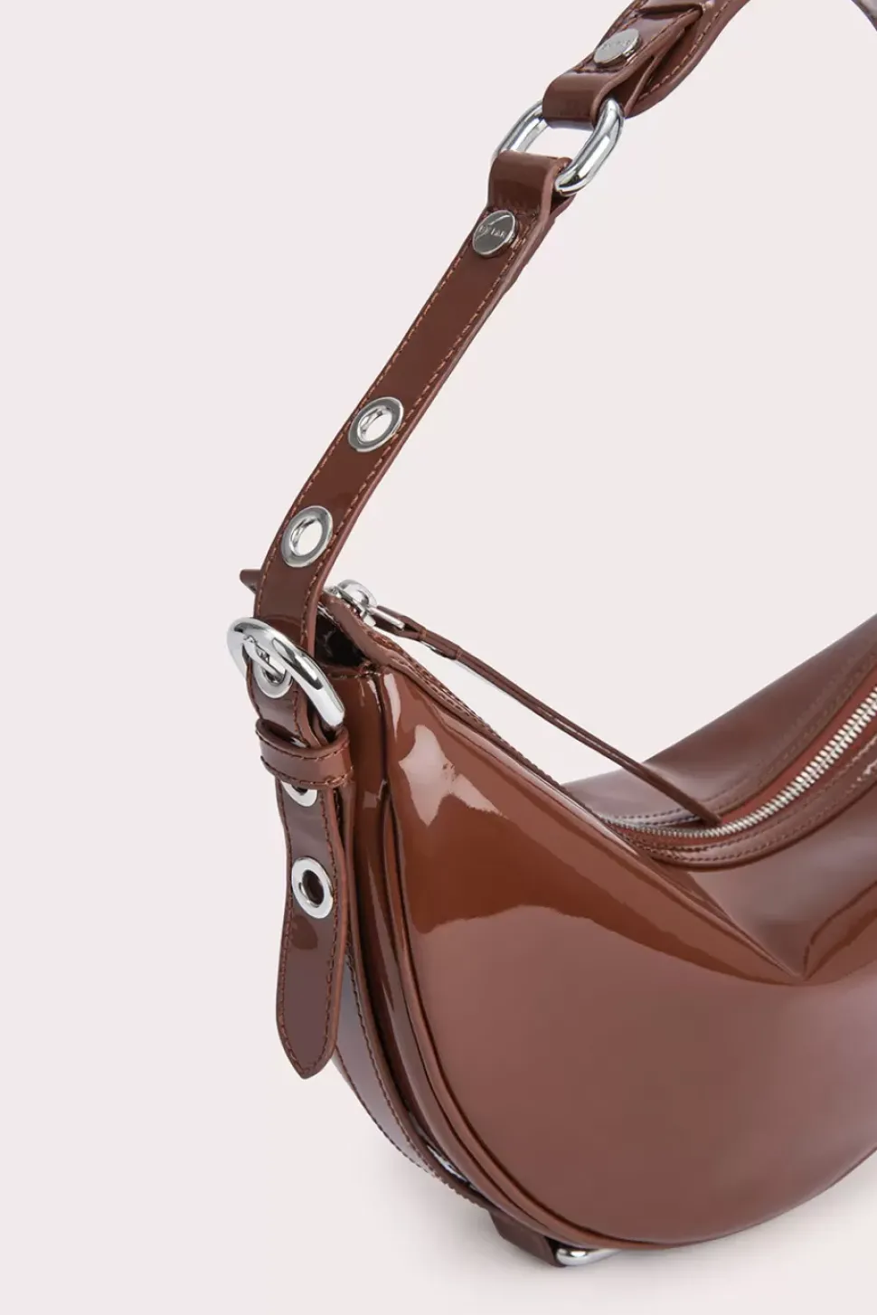 Gib Chocolate Patent Leather