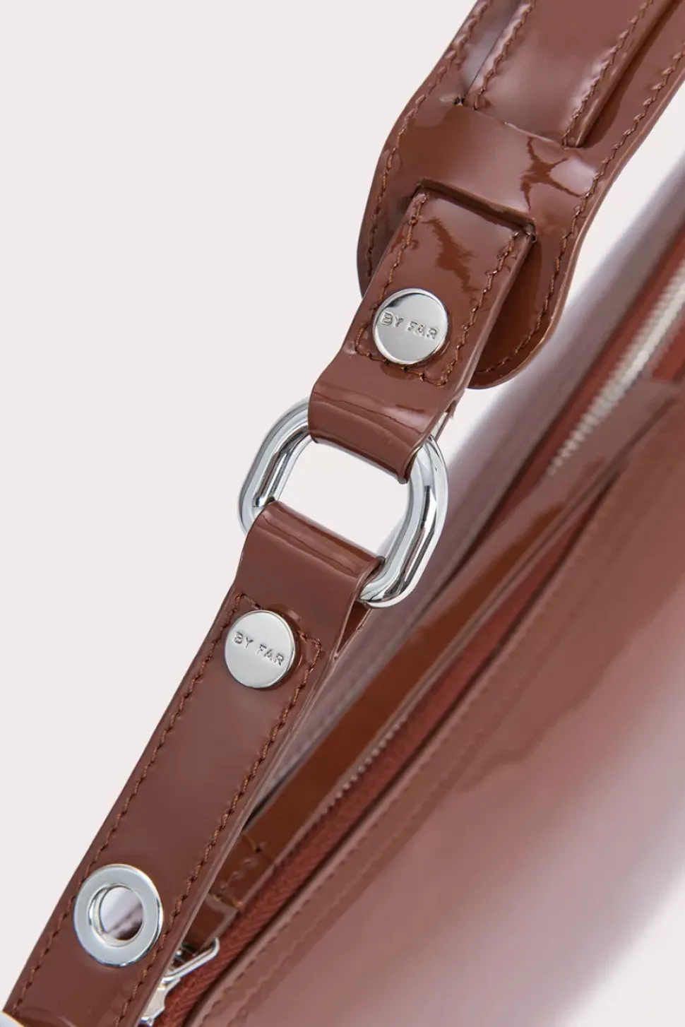 Gib Chocolate Patent Leather