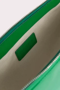 Gib Green Patent Leather