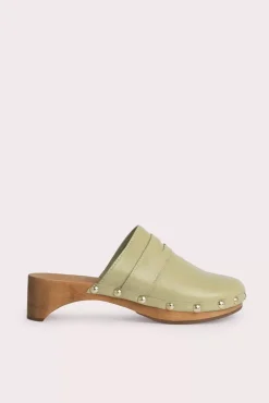 Hans Olive Gloss Leather