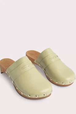 Hans Olive Gloss Leather