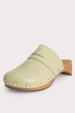 Hans Olive Gloss Leather