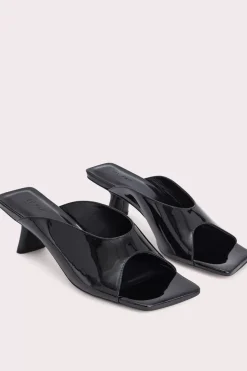 Huston Black Patent Leather