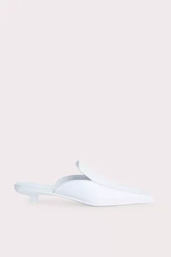 Ingrid White Gloss Leather