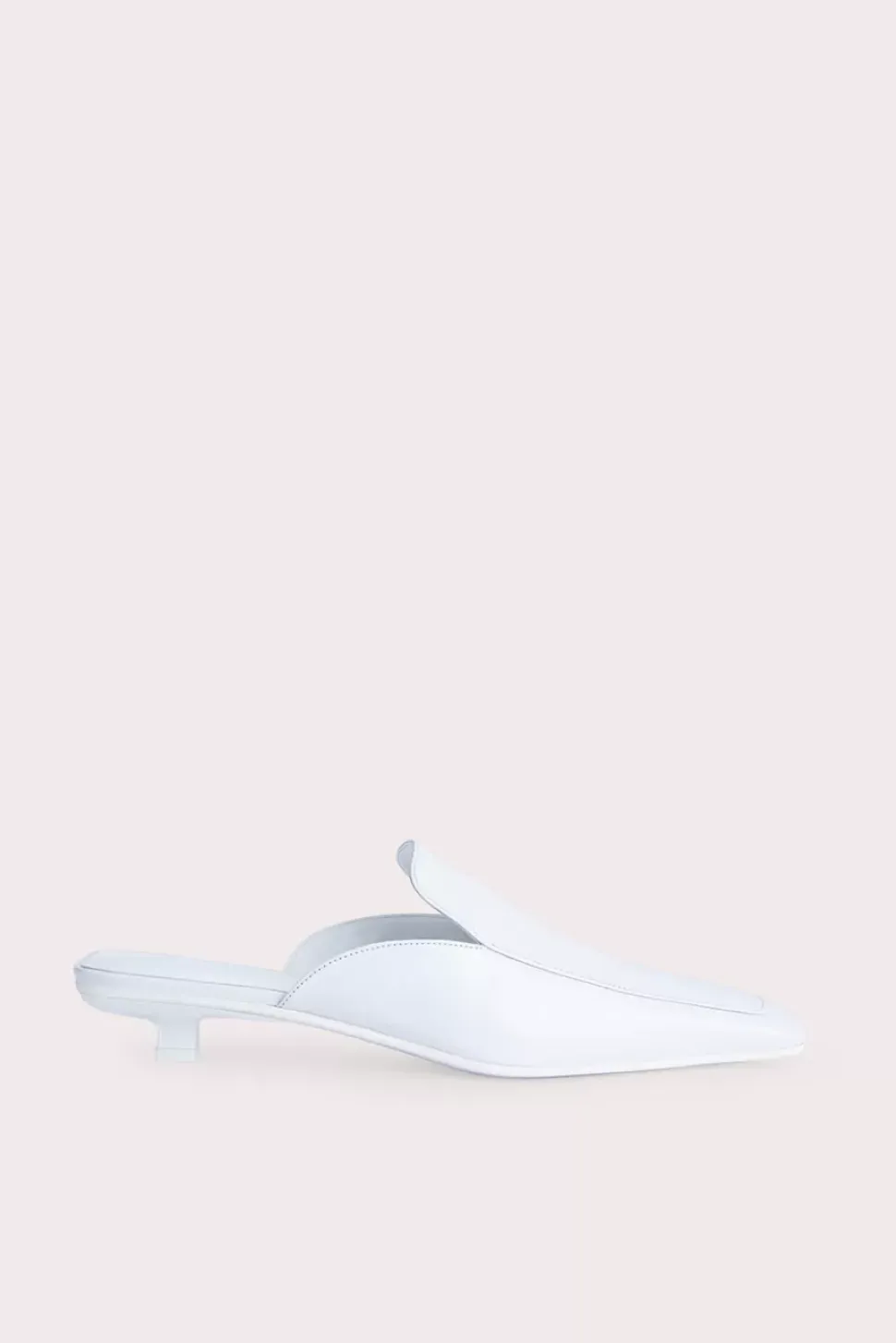 Ingrid White Gloss Leather