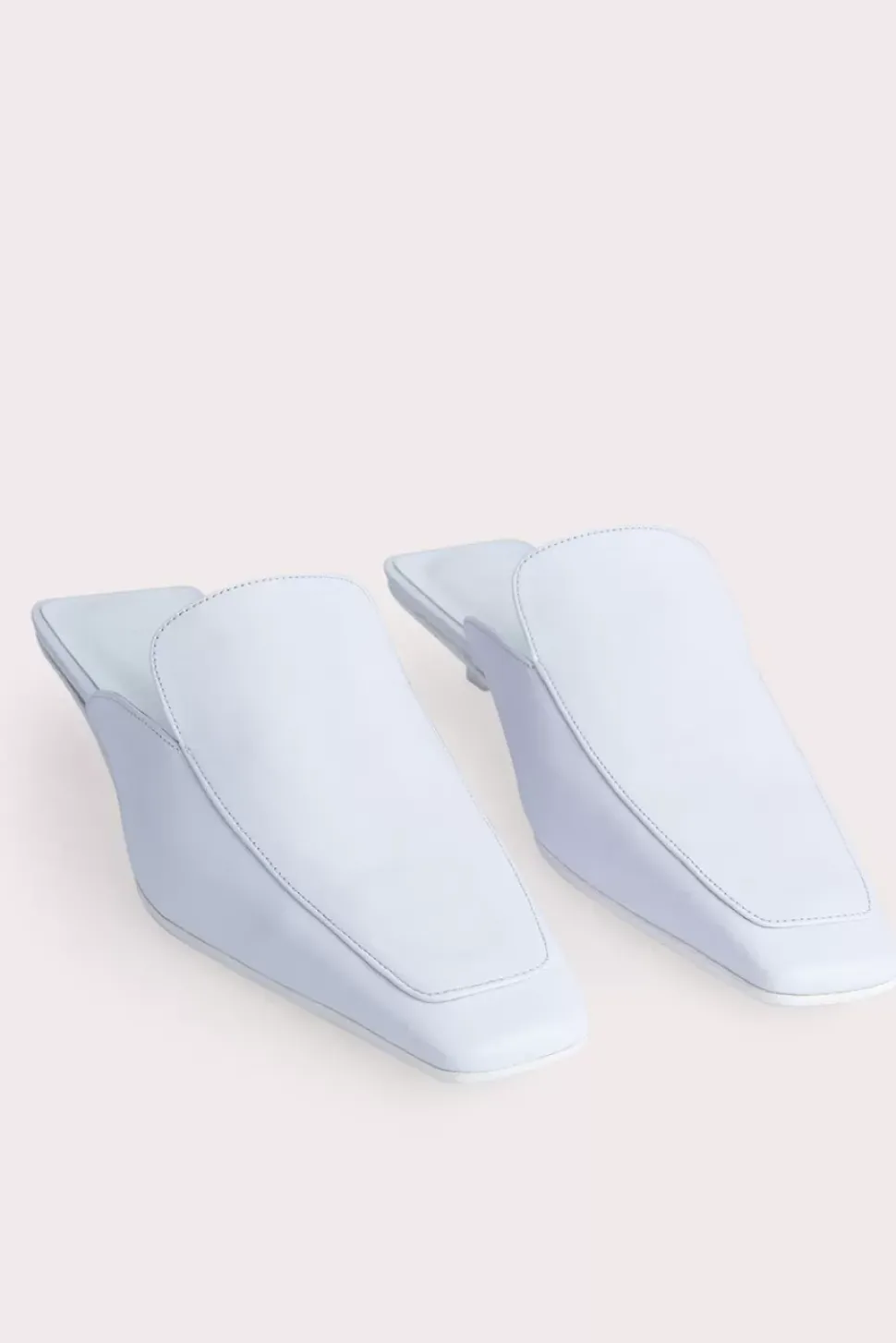 Ingrid White Gloss Leather