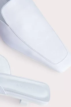 Ingrid White Gloss Leather