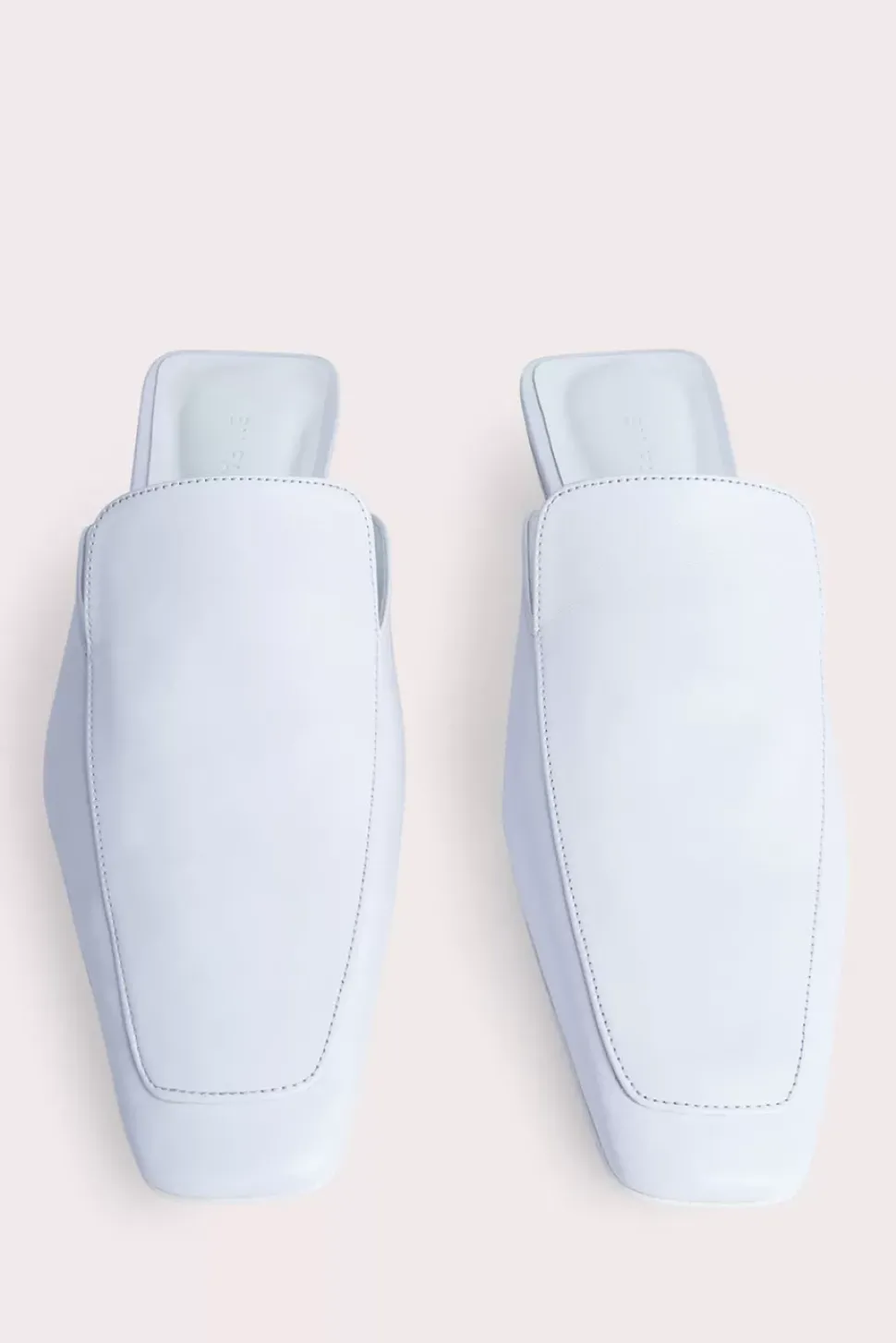 Ingrid White Gloss Leather