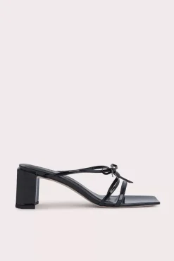 June Black Patent Leather