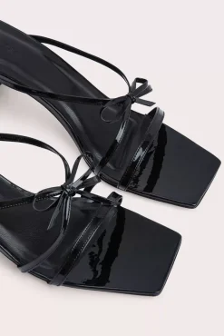 June Black Patent Leather