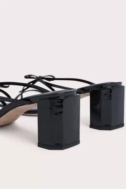 June Black Patent Leather