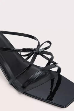June Black Patent Leather