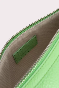 Karo Fresh Green Flat Grain Leather