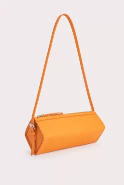 Karo Orange Flat Grain Leather