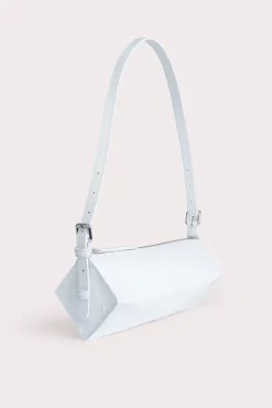 Karo White Embossed Patent Leather