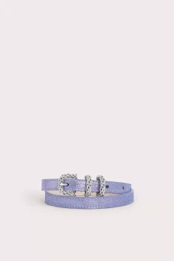 Kat Bluebell Jeans Lame Leather