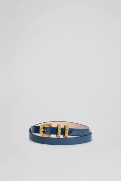 Kat Midnight Blue Patent Leather