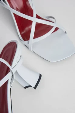 Kersti White Nappa Leather