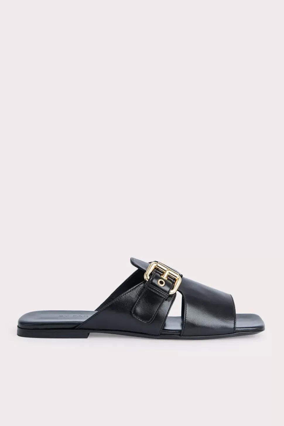 Lago Black Gloss Leather