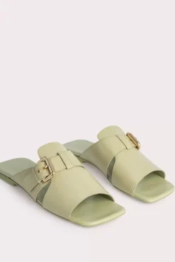 Lago Olive Gloss Leather