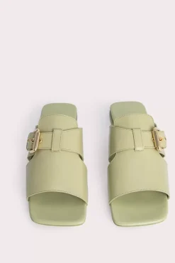 Lago Olive Gloss Leather