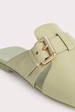 Lago Olive Gloss Leather
