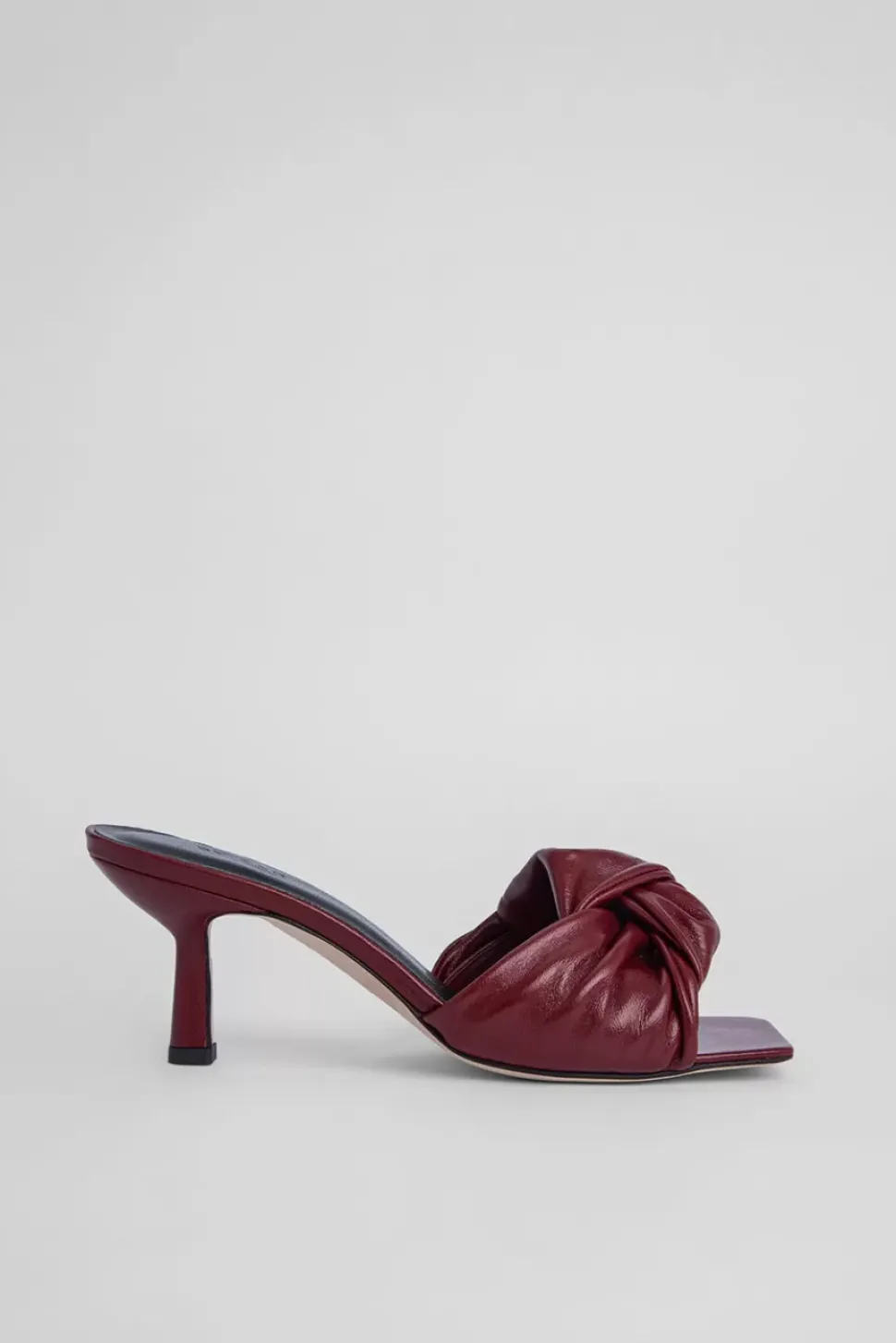 Lana Bordeaux Creased Leather