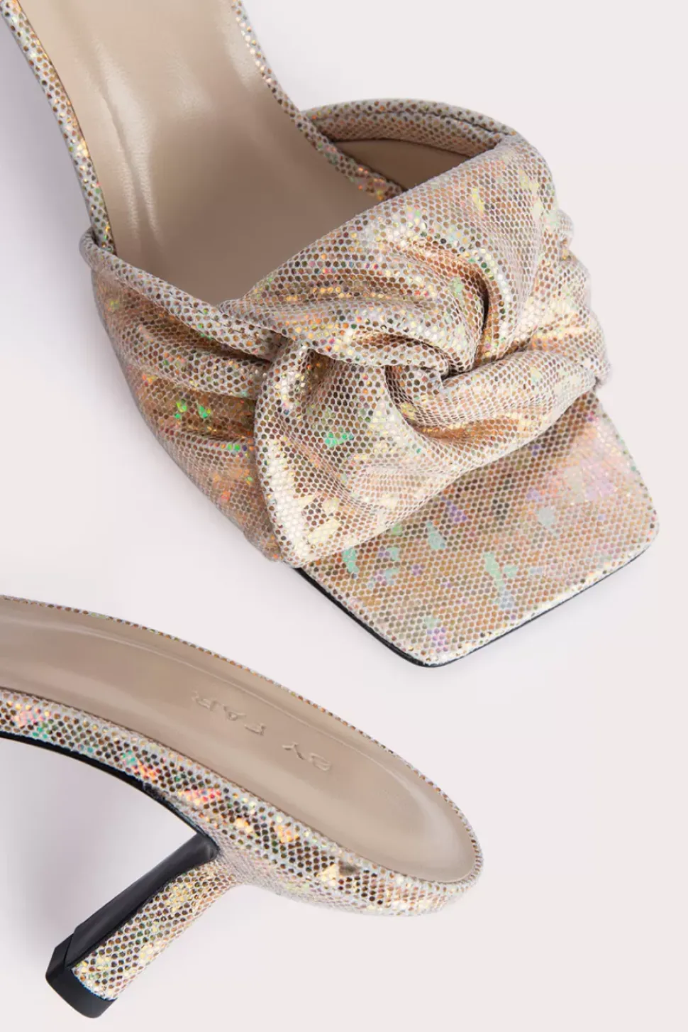 Lana Disco Ball Hologram Leather