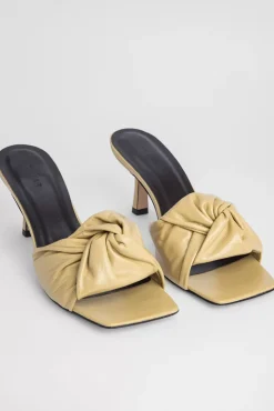 Lana Yellow Creased Leather