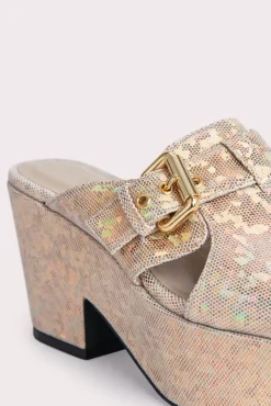 Lenka Disco Ball Hologram Leather