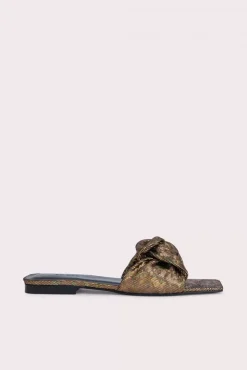 Lima Disco Bronze Hologram Leather