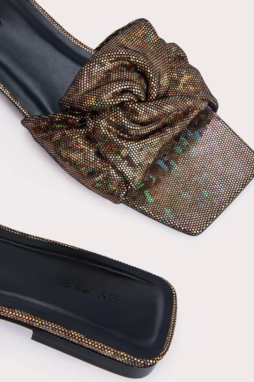 Lima Disco Bronze Hologram Leather