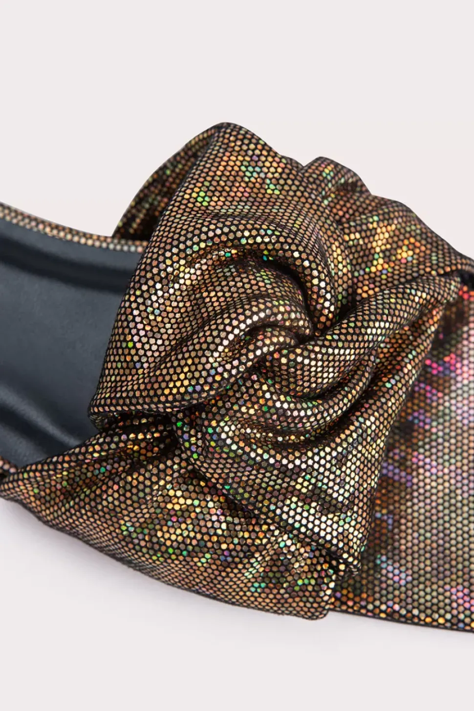 Lima Disco Bronze Hologram Leather