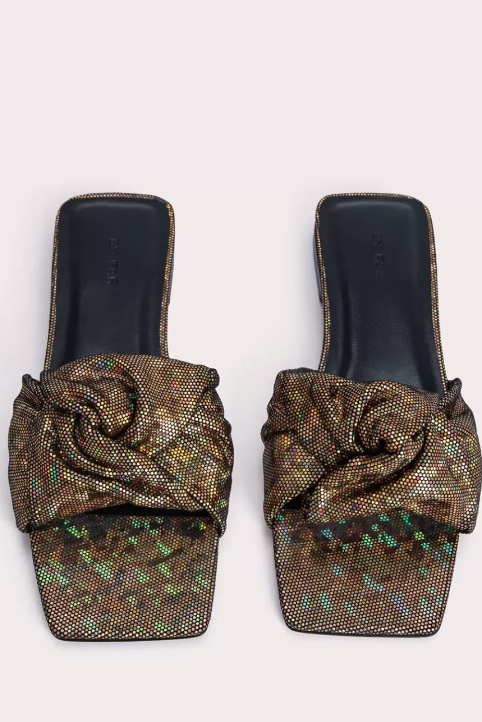 Lima Disco Bronze Hologram Leather