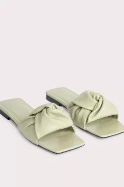 Lima Olive Gloss Leather