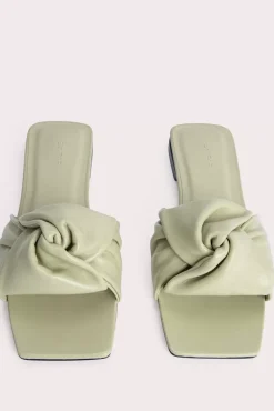 Lima Olive Gloss Leather