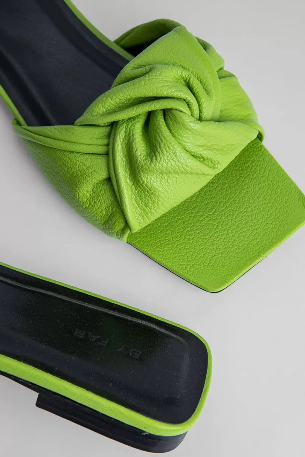 Lima Pistachio Grained Leather