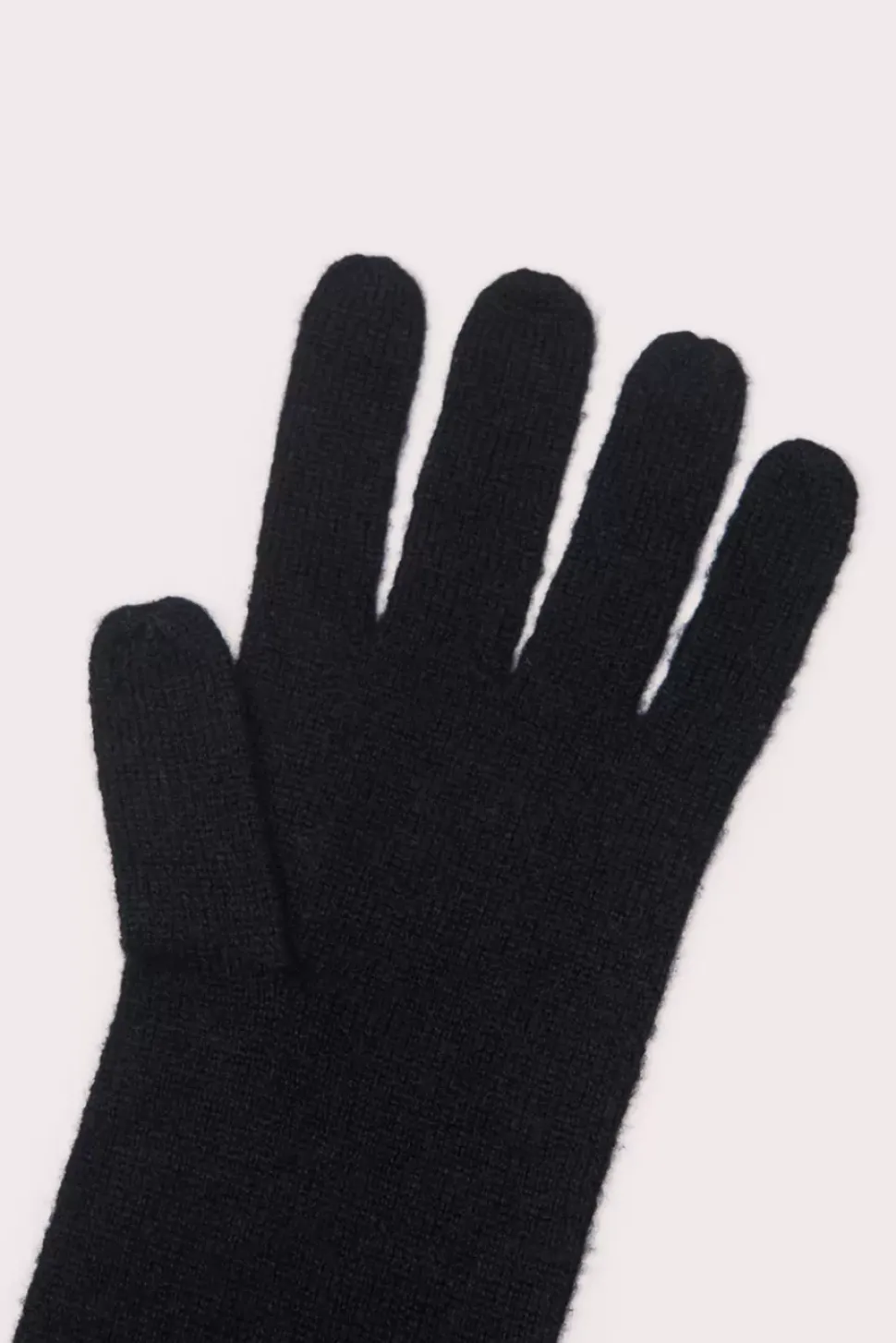 Linz Gloves Black Cashmere