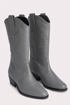 Lucky Cement Nappa Leather