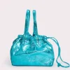 Malmo Aquamarine Metallic Leather