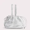 Malmo Silver Metallic Leather