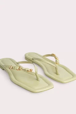 Mare Olive Gloss Leather