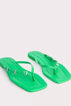 Mare Super Green Gloss Leather