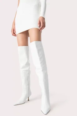 Meghan White Nappa Leather