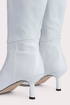 Meghan White Nappa Leather