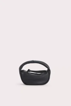 Micro Cush Black Small Grain Calf Leather