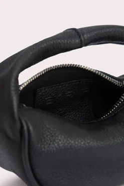 Micro Cush Black Small Grain Calf Leather