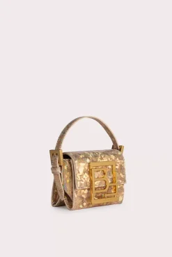 Micro Fran Disco Ball Hologram Leather